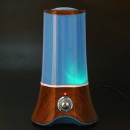 Alloet New Creative Wood Aromatherapy Humidifier Essential Oil Diffuser Ultrasonic Humidifier LED Night Light... N6
