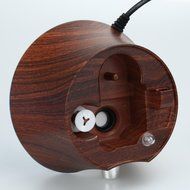 Alloet New Creative Wood Aromatherapy Humidifier Essential Oil Diffuser Ultrasonic Humidifier LED Night Light... N7