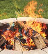Fireplace Rainbow Flame-Coloring Flame Changing Pine Cones 1 Pound Bag N3