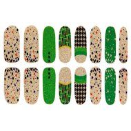EVTECH(TM) 8 Pcs Colorful Gradient Nail Polish Strips 16 double-ended Nail Decals Strips Nail Art Tips Foils Sticker... N13