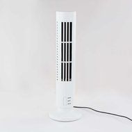 DOITOP Tower Fan,2.5W Portable Mini USB Bladeless No Leaf Fan with Tower Style for Desk, Home, Office (White) N3