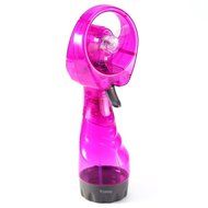 Yosoo 2-Pack Misting Fans, Mini Handheld Spray Fan for Summer Beach and Camping Gift, Random Color