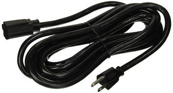 eDragon Power Extension Cord, Black, SJT, 14 AWG, 3 Conductor, 15 Amp, 25 feet Power Cable, (ED71453) N5