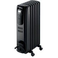 Electric Portable Heater Safeheat Features 1500-Watt Oil-Filled Radiator, adjustable thermostat and Patented Vertical... N3