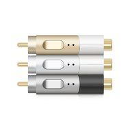 Bluetooth Music Receiver Audio Adapter Dongle DO-inc SLASH-R Gold High Performance External DAC Mixer Wireless...