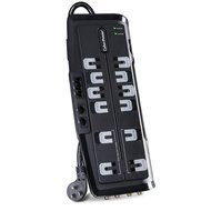 CyberPower CSHT808TC Home Theater 8-Outlets Surge Suppressor 8FT Cord and AV protection 2850 Joules N2
