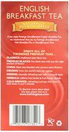 Twinings Decaffeinated English Breakfast Tea, 20 ct N2