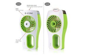 E-COM Aromatherapy Essential Oil Humidifiers, Portable Misting Cooling Handheld Fan For Office, Bedside, Sleeping... N14