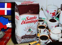 Santo Domingo Roasted Whole Bean Coffee 1 Pound Bag N2