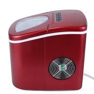 Portable Countertop Ice Cube Maker Compact Tabletop Touch Control 26 lb/day, Red N3