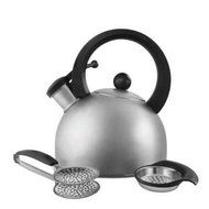 Copco Escort 1.3 Quart Brushed Stainless Steel Teakettle