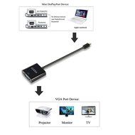 GANA Mini DisplayPort (DP) Male To Female Adapter Cable (Mini DP to HDMI 10ft Black)