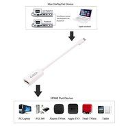 GANA Mini DisplayPort (DP) Male To Female Adapter Cable (Mini DP to HDMI 10ft Black) N3