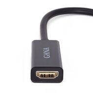 GANA Mini DisplayPort (DP) Male To Female Adapter Cable (Mini DP to HDMI 10ft Black) N4