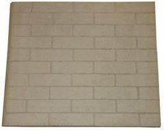 Set of Two Fireplace Replacement Panels (24" H x 40" W)