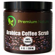 Premium Nature Natural Arabica Coffee Scrub, 8 oz N4