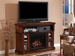 Classicflame 23MM1297-C259 Aberdeen Electric Fireplace Media Console - Cocoa Cherry