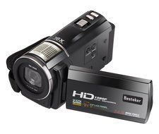 Camera Camcorders, Besteker Portable Digital Video Camcorder HD 1080P DV 3.0 Inches Touch Screen Support 64G SD... N5