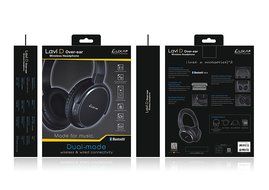 LUXA2 AD-HDP-PCLL-BK-00 Lavi L On-Ear Wireless Headphone, Black N8