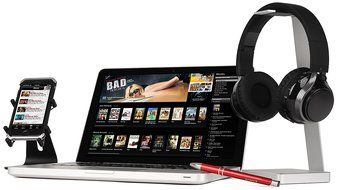 LUXA2 AD-HDP-PCLL-BK-00 Lavi L On-Ear Wireless Headphone, Black N9