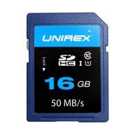 Unirex SDHC Card 16GB Class 10 (UHS-1) Memory Card consumer electronics