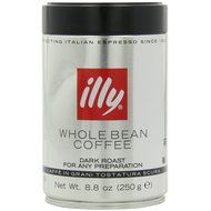 Illy Whole Bean Coffee Variety 2 Pack (Dark Roast 8.8 Oz + Medium Roast 8.8 Oz) N5