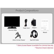 Zalcom Zevroid-30Q1 LCD Monitor 30&quot; Zero Bright Dot with Elivation Stand