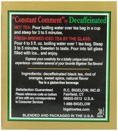 Bigelow Decaffeinated Constant Comment Tea, 20 ct N7