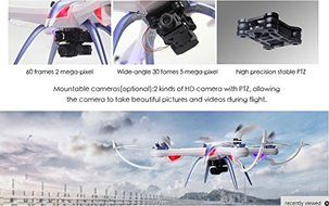 X6 X6 RC Tarantula JJRC Quadcopter Drone with 5MP Camera Full HD 1080 P Camera 2.4 GHz 4CH RTF RC Helicopter With... N2