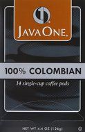 Java One French Roast Coffee, 14-Count Pods (Pack of 6) N10