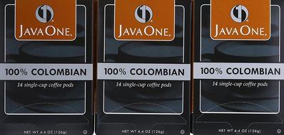 Java One French Roast Coffee, 14-Count Pods (Pack of 6) N11