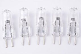 5 pcs G6.35 Base Light Bulb Lamp Halogen Projector Stage Studio 24V 150W