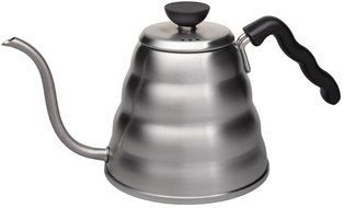 Espresso Supply Hario Buono Kettle, 1.2-Liter/40-Ounce, Silver