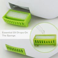 BasicWu Cool Mist Humidifier, Portable Aroma Diffuser, Small Air Humidifier Great for Personal Spaces, Office,...