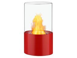 Ignis Ventless Bio Ethanol Fireplace Circum Red N5