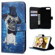 iPhone 7 Plus Case (5.5 inch) - Flip Stand Wallet Case PU Leather Shock-Absorption Soft TPU Inner Bumper Cute... N3