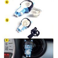 Kakaotalk Friends Clip Type Air Freshener for Automotive 1.7x2.6x1.1 Inch (Neo) N7