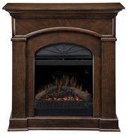 Dimplex Electric Fireplace Compact 39.8 " W X 44.2 " H X 11.4 " D