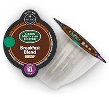 Keurig 2.0 Green Mountain Breakfast Blend Decaf Coffee , K-Carafe Packs (8)