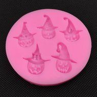 Mr.S Shop 3D Halloween Pumpkin Imp Shape Silicone Mold Soap Fondant Candle Chocolate Mold Cakes Decorating Tools...