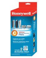 Honeywell HEPAClean Air Purifier Replacement Filter 2 Pack, HRF-C2/Filter (C) N2