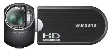 Samsung HMX-R10 HD Flash Memory Camcorder with 5x Optical Zoom (Black) (Discontinued by Manufacturer)