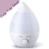 Cool Mist Ultrasonic Filter-Free Humidifier, Compact 1300 ml, Multi-Functional Design, Aromatherapy Fragrance... N5