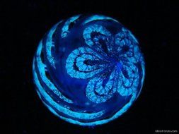 Glow Inc. Pure Blue Glow in the Dark powder 1 Oz