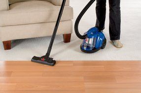 BISSELL Zing Rewind Bagless Canister Vacuum, Caribbean Blue - Corded