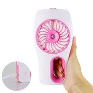 Handheld Mini Rechargeable USB Misting Fan Portable Personal Cooling Mist Humidifier Fan for Home Office and Travel... N3