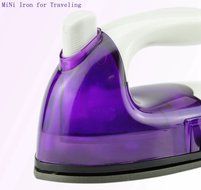 Irons,Mini Travel Iron by IreVoor, Mini Wired Water Spray Steam Electric Iron for Traveling Purple