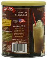 Caffe D'Vita Amaretto Instant Cappuccino, 16-Ounce Canisters (Pack of 6) N34