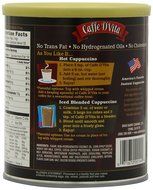 Caffe D'Vita Amaretto Instant Cappuccino, 16-Ounce Canisters (Pack of 6) N36
