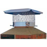 Hy-c #sc1313 13x13 Black Chimney Cover
